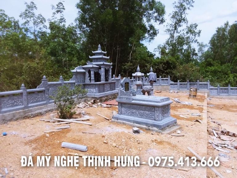 Lăng Mộ Đá đẹp, Mộ đá Tam Sơn đẹp kích thước lớn của Khu lăng mộ Thịnh Hưng