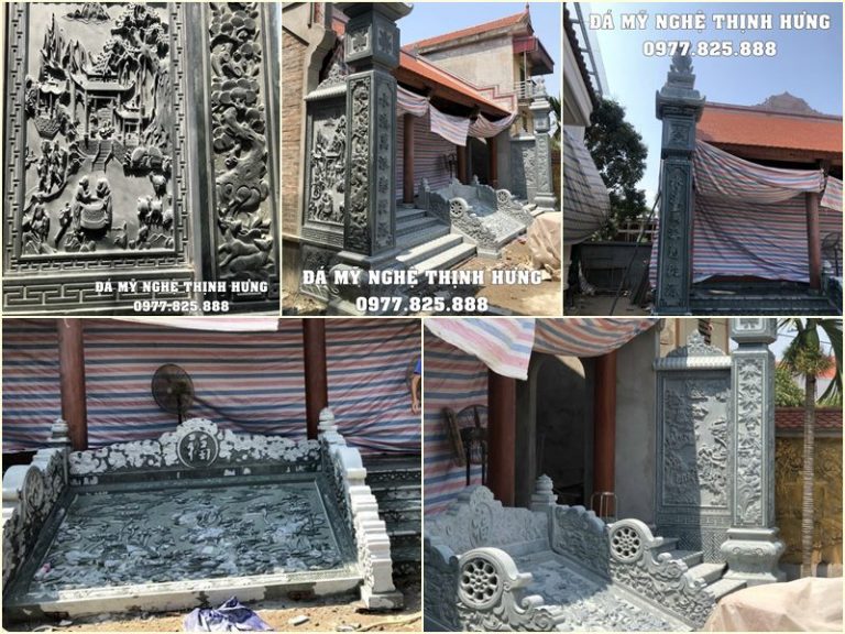 Mau Cot da Nha tho ho - Cot da dong tru Nha tho ho