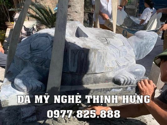 Chân Rùa đá đội bia - văn bia đá