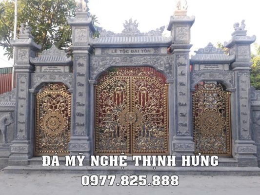 Ngoài ra, mẫu Cổng đá tam quan cho Nhà thờ họ cũng được lựa chọn nhiều.