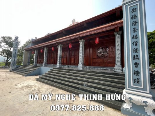 Xay Cot da hien cua Dinh Den Nha Chua