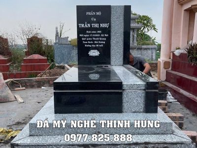 Ốp mộ đá granite đẹp, đơn giản, tinh tế - Xây Mộ đá 2025 #moda #mogranit