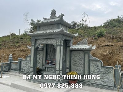 Xay lau tho da cho khu Lang Mo gia toc