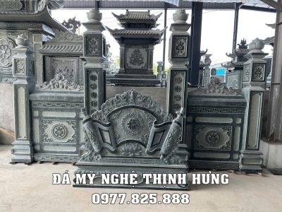 Lưu ý sửa lăng mộ, cải tạo khu lăng mộ cho Ông Bà, Cha Mẹ #langmoda 15 Bo Cong da vao lang mo va cuon thu da