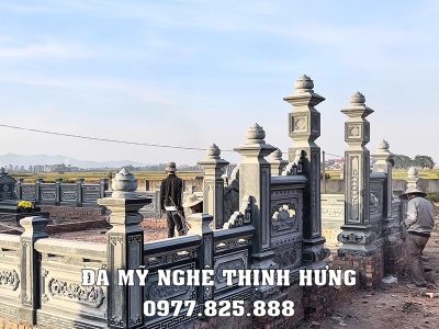 Quy trình, khảo sát, thiết kế, xây Lăng Mộ đá cho gia đình bài bản, khoa học năm 2026 18 Bo-cong-da-tu-tru-vao-lang-mo.jpg
