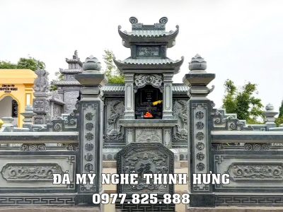 Quy hoạch, xây, sửa khu lăng mộ đá gia đình diện tích 20m2 20 Khu Lang Mo da gia dinh 20m2