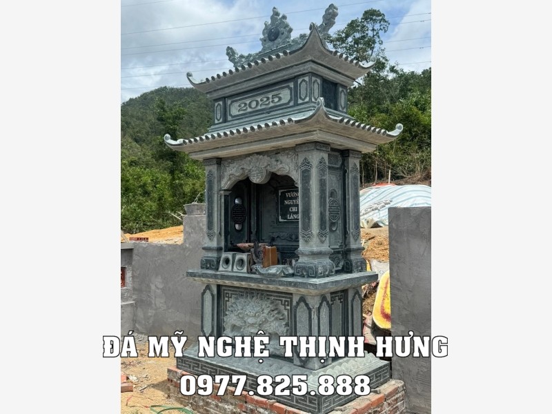 Lưu ý xây Lăng thờ tổ - Mẫu lăng thờ tổ hai mái đẹp #langthoda 1 Lang-tho-to-2-mai-dep-trang-trong.jpg