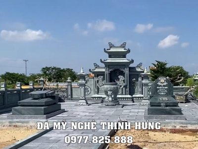 Mau Mo da dep chat luong ket hop khong gian khu Lang tho da trang trong