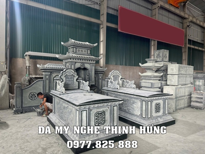 Lưu ý sửa lăng mộ, cải tạo khu lăng mộ cho Ông Bà, Cha Mẹ #langmoda 20 Mẫu Mộ đá đơn đẹp cho khu lăng mộ của Bố Mẹ