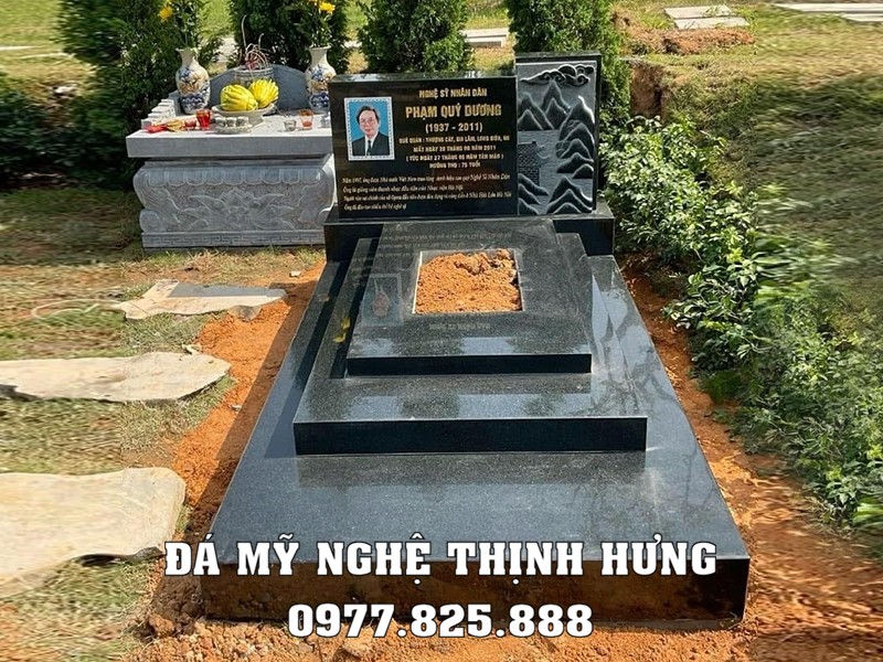 Hướng dẫn chọn đất khi lấp mộ chuẩn phong thủy, tâm linh - Mẫu Mộ đá granite đẹp 15 Mẫu Mộ đá granite 3 cấp đẹp - Mộ Granite Vuông đẹp
