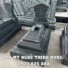 Mồ đá granite Bình Định phổ biến tại các Nhà mồ Miền Tây 2 Mo da granite Binh Dinh pho bien tai cac Nha mo Mien Tay