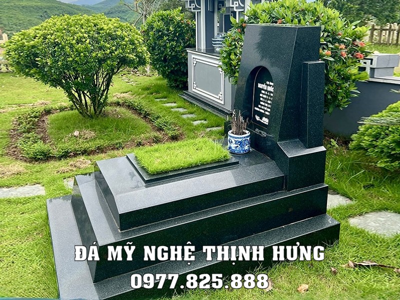 Mộ granite 3 cấp tại Hoa viên nghĩa trang sinh thái 14 Mộ granite 3 cấp tại Hoa viên nghĩa trang sinh thái