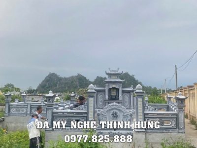 Xây dựng hoàn thiện khu Lăng mộ đá gia đình đẹp - chất lượng