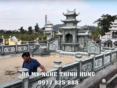 Tư vấn, khảo sát, xây Lăng Mộ đá gia đình bài bản, khoa học, đảm bảo tính phong thủy, tâm linh #langmoda 16 Xay lang mo gia dinh sua lang mo tren toan quoc