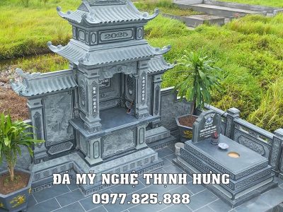 Xây Lăng Mộ đá tại Hải Phòng cho gia đình uy tín, chất lượng, diện tích 55m2 25 Xay Lang Mo da gia dinh dep nam 2026 langmoda