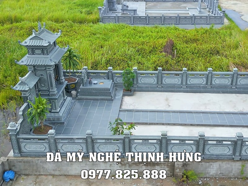 Xây Lăng Mộ đá tại Hải Phòng cho gia đình uy tín, chất lượng, diện tích 55m2 45 Xây Mộ - Lăng Mộ đá tại Hải Phòng uy tín
