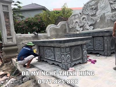 Mau Ban le da tu nhien cho khu lang mo to