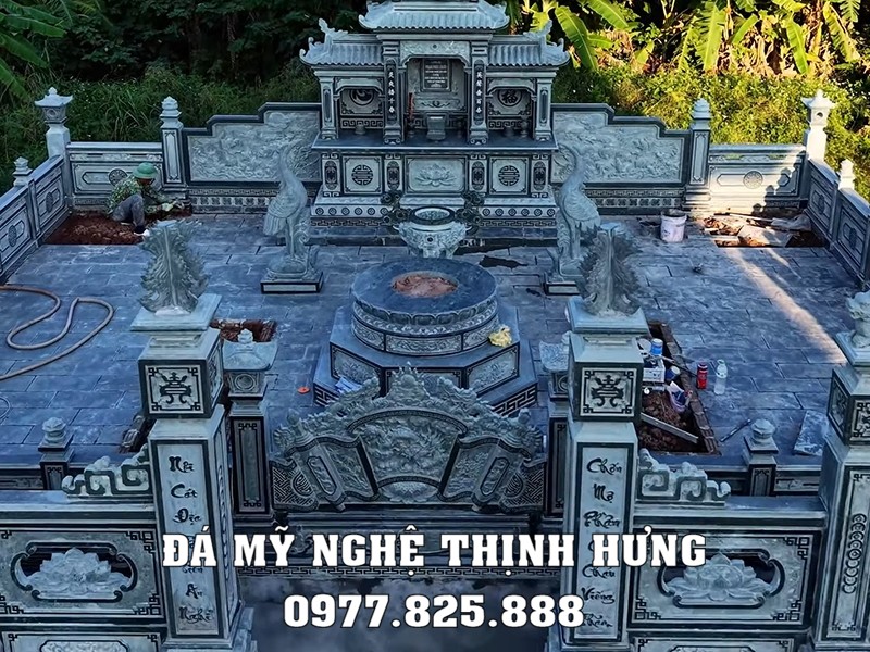 Tư Vấn Xây Lăng Mộ Tổ Tại Ninh Bình Uy Tín – Chất Lượng – Chuẩn Phong Thủy 25 Khu Lăng Mộ tổ Bát giác tại Hưng Yên