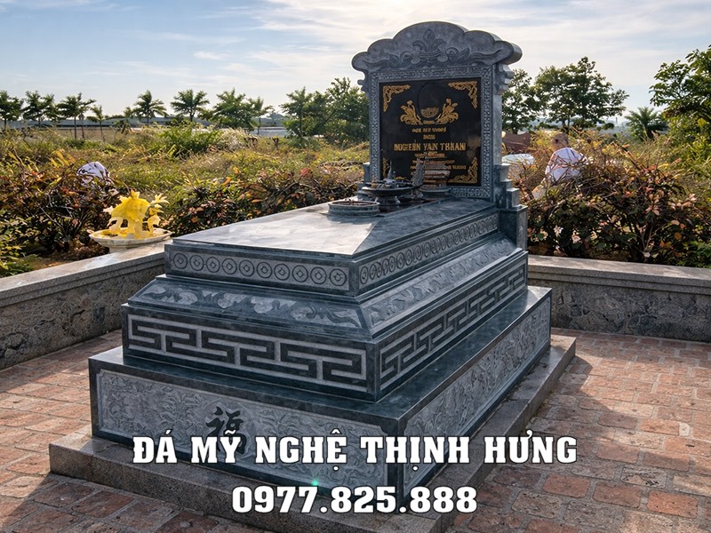 Mộ đá đẹp - bề thế tại Làng nghề Đá mỹ nghệ Ninh Bình 15 Mộ đá đẹp - bề thế tại Làng nghề Đá mỹ nghệ Ninh Bình