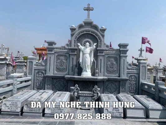 Mau Lang Mo Cong giao dep Xay Lang Mo da cong giao can chu y gi