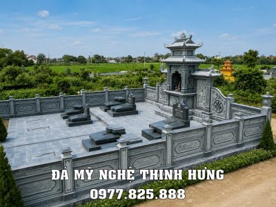 Da Thinh Hung Xay Lang Mo duoc che tac ti mi sac net da xanh reu nguyen khoi