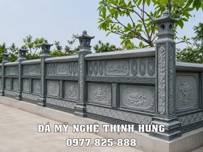 Lan can da tuong rao da Lang Mo dep