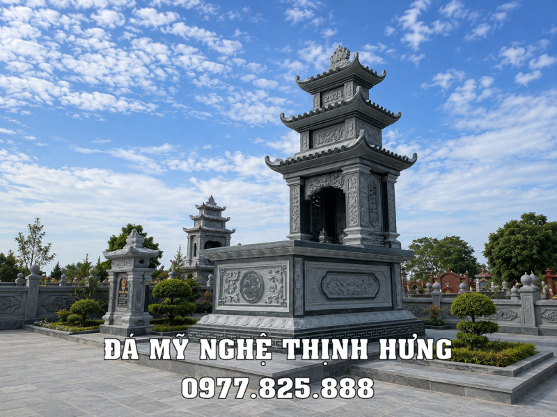 Mẫu Mộ đá 3 mái đẹp - Báo giá Mộ đá 3 mái tại Ninh Bình 2026 1 Mẫu Mộ đá 3 mái đẹp - Báo giá Mộ đá 3 mái tại Ninh Bình 2026