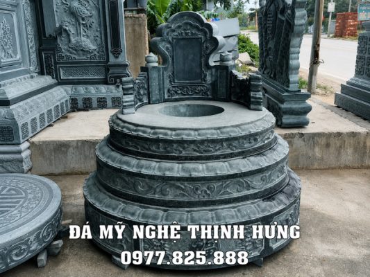 Mo da tron xanh reu Mau Mo tron 3 cap nguyen khoi chat luong