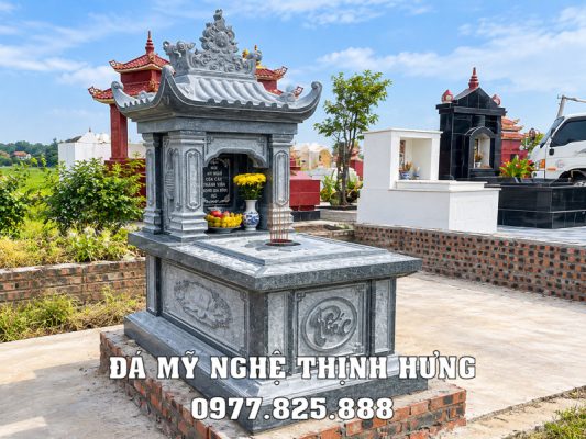 Mau Mo da 1 mai tai Ninh Binh Mo Da Granite xanh Binh Dinh